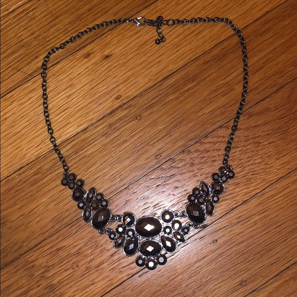 Graphite statement necklace - Picture 8 of 9